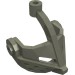 2594 - Headwear Accessory Visor Grille with Top Pin Hole (Castle) - Dark Gray