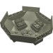 2618 - Dark Gray - Cockpit 10 x 10 x 4 Octagonal