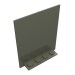 30102 - Dark Gray - Door 2 x 5 x 5 Swivel, Flat Base