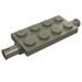 30157 - Dark Gray - Plate Special 2 x 4 with Pins