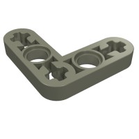 32056 - Technic Beam 3 x 3 L-Shape Thin - Dark Gray