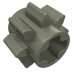 3647 - Dark Gray - Technic Gear 8 Tooth