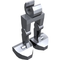 30376 - Legs Mechanical, Battle Droid - Metallic Silver