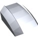 30602 - Slope Curved 2 x 2 with Lip, No Studs - Metallic Silver