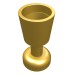 2343 - Equipment Goblet / Glass - Metallic Gold