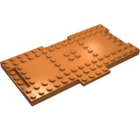 18922 - Plate Special 9 x 16 x 2/3 with 1 x 4 Recessed - Medium Nougat