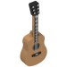 25975pr0001 - Medium Nougat - Musical Instrument Guitar Acoustic with Black Neck and Silver Strings Print