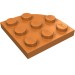 30357 - Plate Round Corner 3 x 3 - Medium Nougat