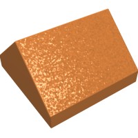 3043 - Slope 45Â° 2 x 2 Double - Medium Nougat