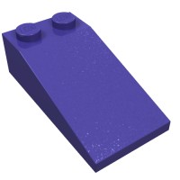 30363 - Slope 18Â° 4 x 2 - Dark Purple