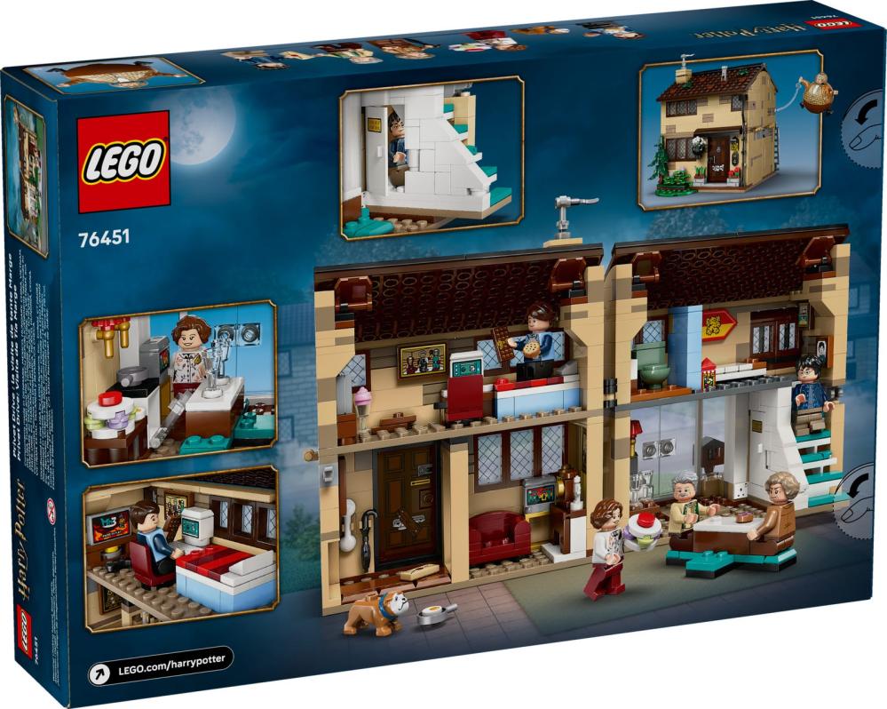 LEGO Harry Potter Ligusterlaan: Bezoek van Tante Margot Bouwpakket - 76451