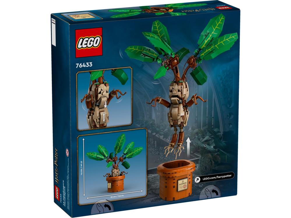 LEGO Harry Potter™ Mandragora speelgoedplant - 76433